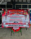 Karangan Bunga Papan Pernikahan Tamiyang Layang 0123